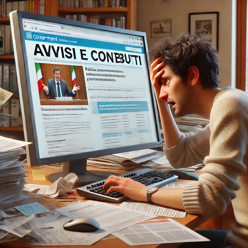 avvisi e contributi